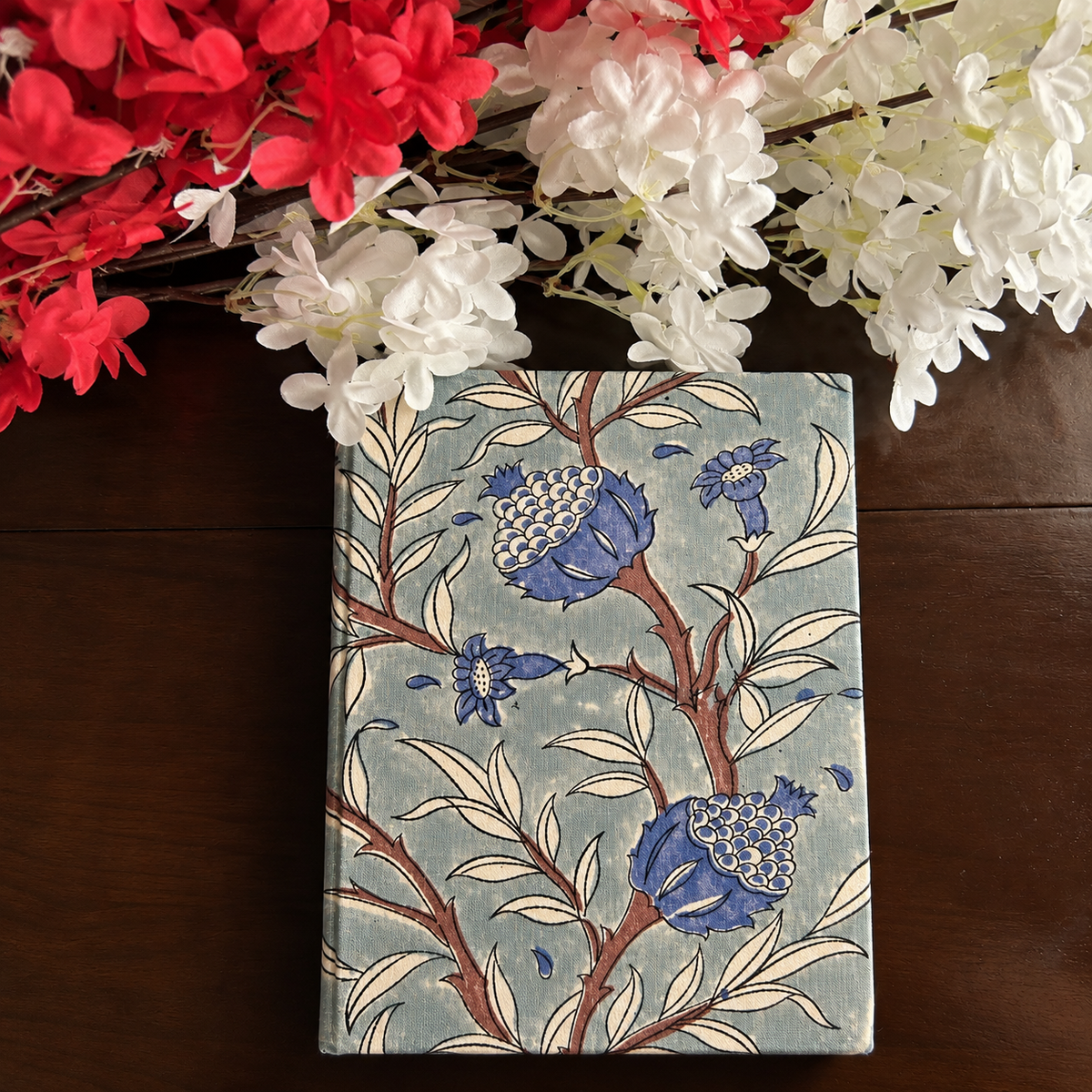 Indigo Garden — Hand Block Print Diary
