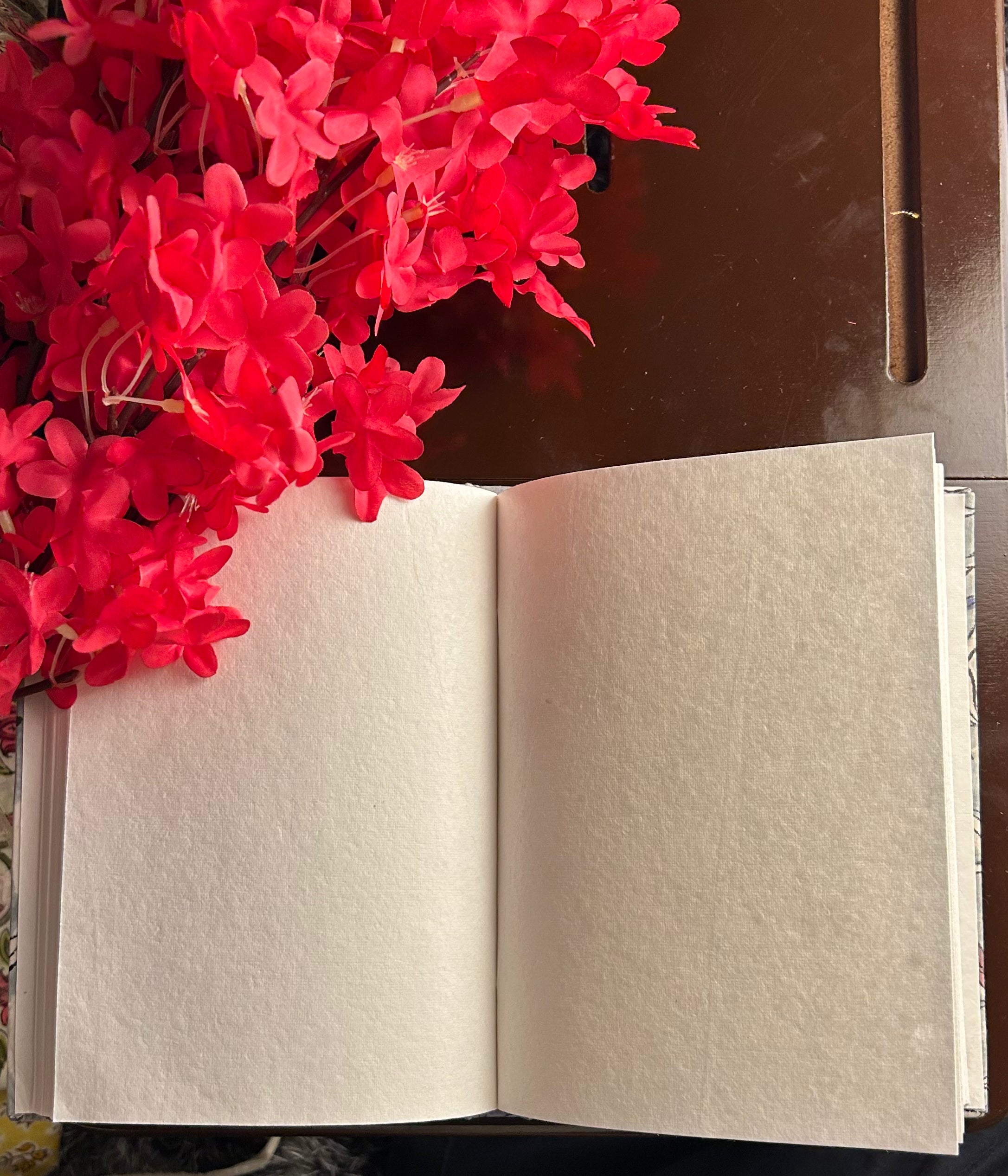 Indigo Garden — Hand Block Print Diary