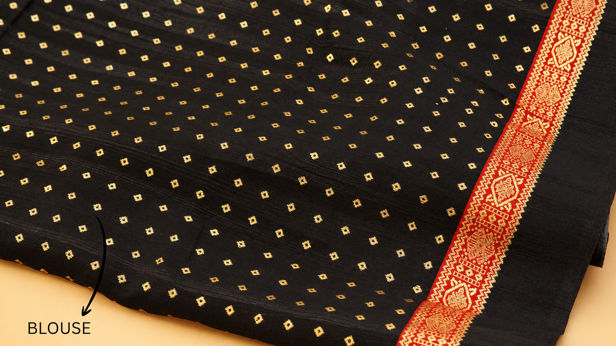 Parampara – Handblock Printed Khadi Cotton Saree